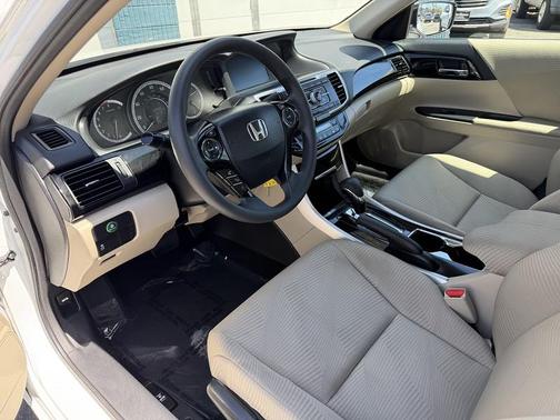 White Orchid Pearl 2017 Honda Accord LX