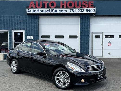 BLACK 2013 INFINITI G37x Base