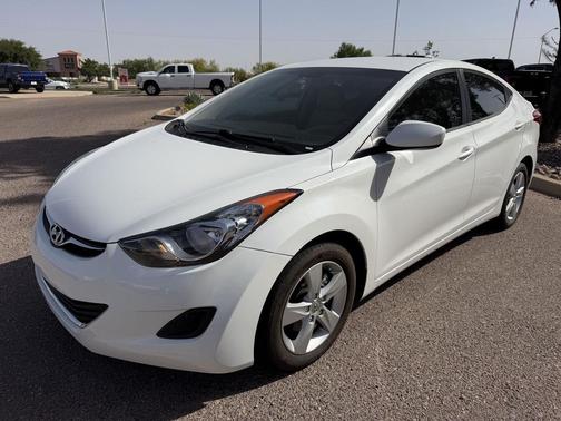 Pearl White Mica 2011 Hyundai ELANTRA GLS