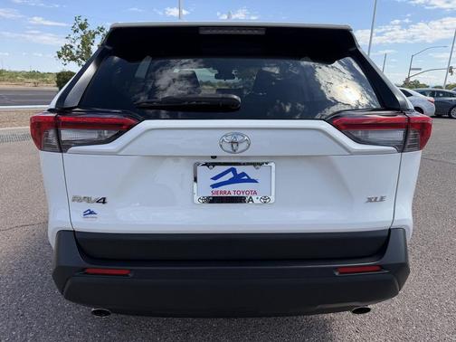 Super White 2019 Toyota RAV4 XLE