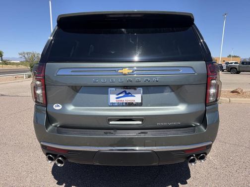 Silver Sage Metallic 2023 Chevrolet Suburban Premier