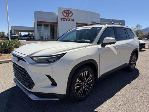 Coastal Cream 2024 Toyota Grand Highlander Hybrid Limited MAX