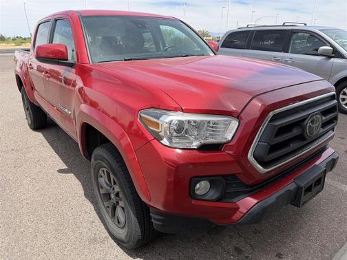 Barcelona Red Metallic 2021 Toyota Tacoma SR5