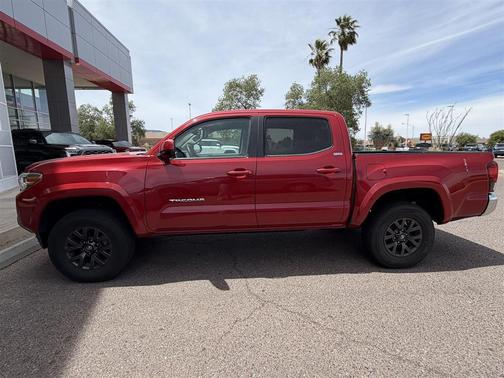 Barcelona Red Metallic 2021 Toyota Tacoma SR5