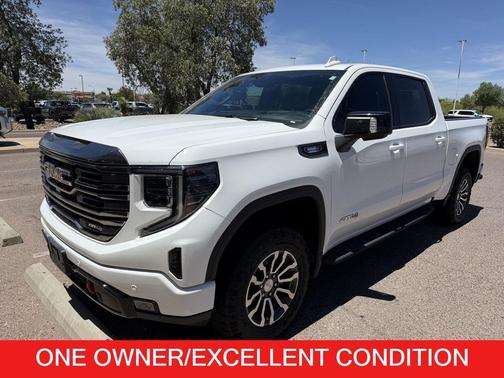 Summit White 2023 GMC Sierra 1500 AT4