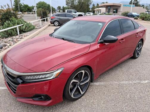 San Marino Red 2021 Honda Accord Sport SE 1.5T