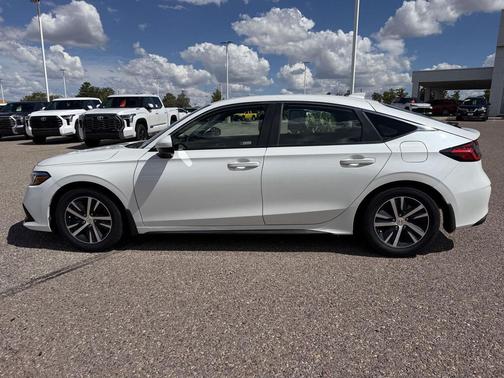 Platinum White Pearl 2023 Honda Civic LX