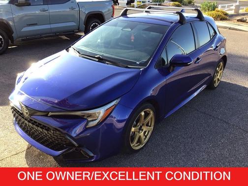 Blue Crush Metallic 2023 Toyota Corolla SE