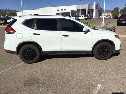 Glacier White 2017 Nissan Rogue S