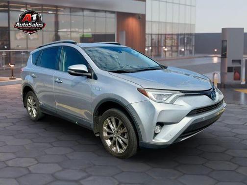 Silver 2018 Toyota RAV4 Hybrid Limited