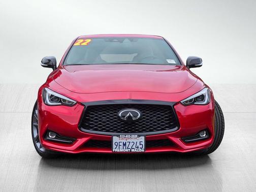 Dynamic Sunstone Red 2022 INFINITI Q60 3.0t Red Sport 400