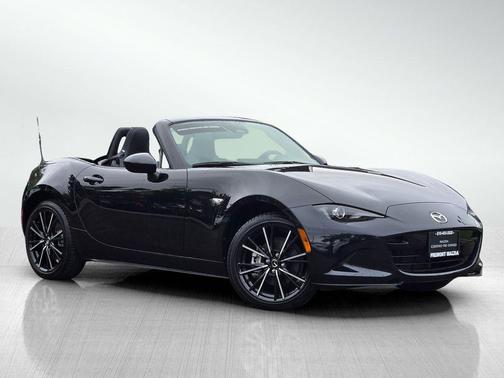 Jet Black Mica 2025 Mazda MX-5 Miata Grand Touring