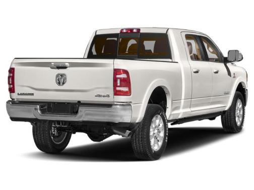 Pearl White 2022 RAM 2500 Limited Mega Cab 4x4 6'4' Box