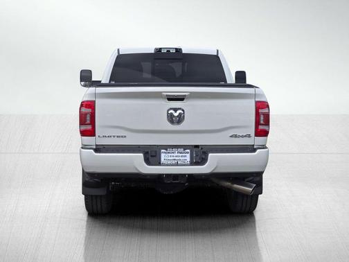 Pearl White 2022 RAM 2500 Limited Mega Cab 4x4 6'4' Box