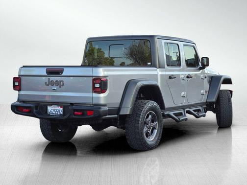 Billet Silver Metallic Clearcoat 2020 Jeep Gladiator Rubicon
