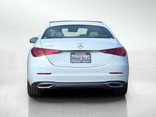 Polar White 2023 Mercedes-Benz C-Class Sedan