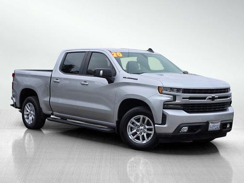 Silver Ice Metallic 2020 Chevrolet Silverado 1500 RST