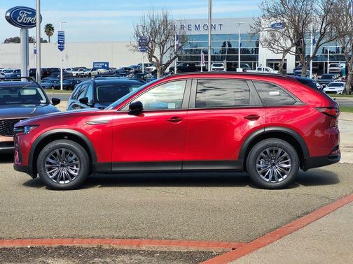 Soul Red Crystal Metallic 2026 Mazda CX-70 PHEV SC Plus