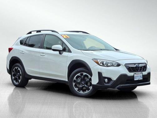 Crystal White Pearl 2021 Subaru Crosstrek Premium