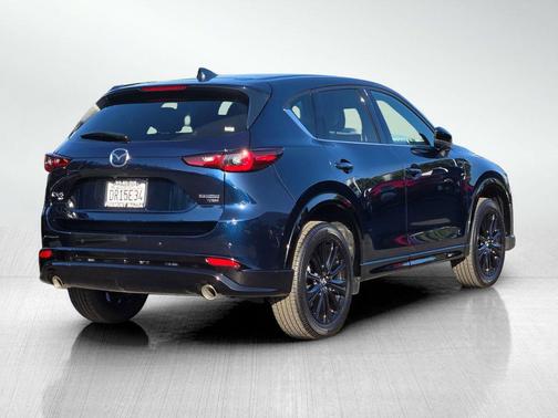 Deep Crystal Blue Mica 2025 Mazda CX-5 2.5 Turbo Premium