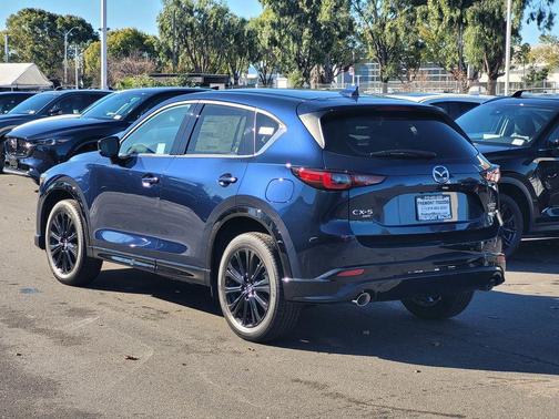 Deep Crystal Blue Mica 2025 Mazda CX-5 2.5 Turbo Premium