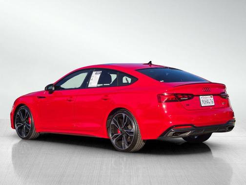 Tango Red Metallic 2023 Audi A5 Sportback 45 S Line Premium Plus