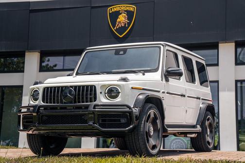 Polar White 2024 Mercedes-Benz AMG G 63 4MATIC