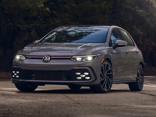 Deep Black Pearl Effect 2022 Volkswagen Golf GTI 2.0T Autobahn