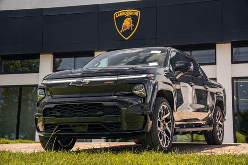 Black 2025 Chevrolet Silverado EV RST