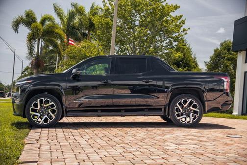 Black 2025 Chevrolet Silverado EV RST