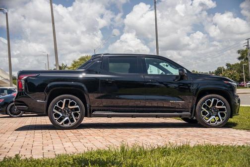 Black 2025 Chevrolet Silverado EV RST