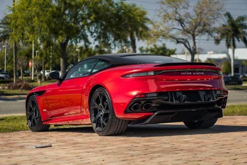 Red 2019 Aston Martin DBS Superleggera