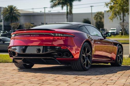 Red 2019 Aston Martin DBS Superleggera