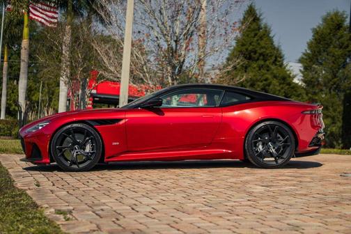 Red 2019 Aston Martin DBS Superleggera