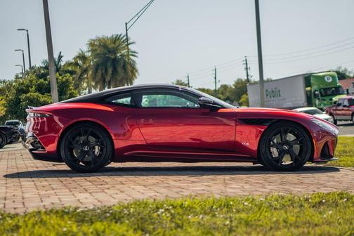 Red 2019 Aston Martin DBS Superleggera