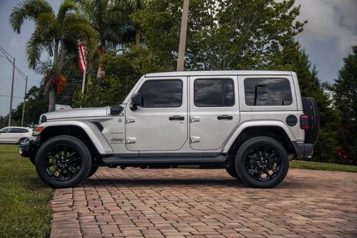 Silver 2023 Jeep Wrangler 4xe Sahara