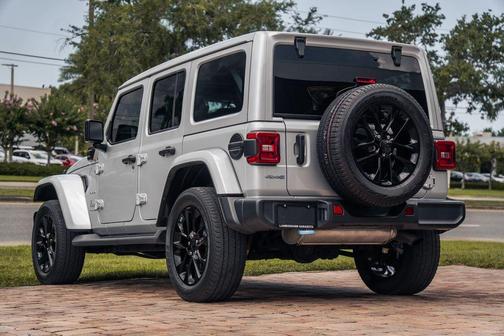 Silver 2023 Jeep Wrangler 4xe Sahara
