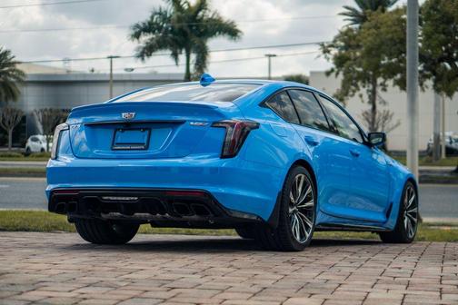Electric Blue 2023 Cadillac CT5-V Blackwing