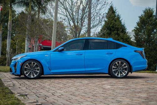 Electric Blue 2023 Cadillac CT5-V Blackwing