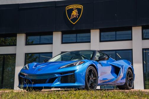 Rip Tide Blue 2025 Chevrolet Corvette E-Ray