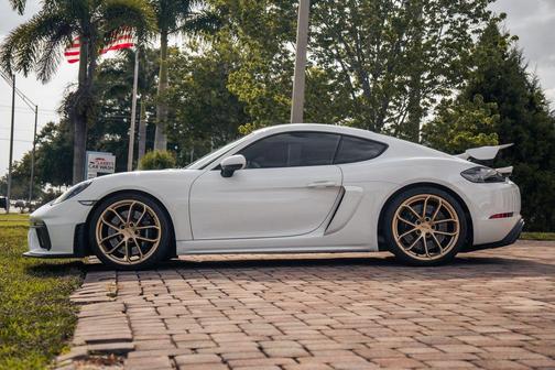 White 2023 Porsche 718 Cayman GT4