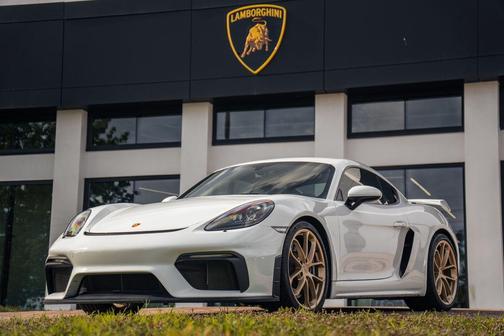 White 2023 Porsche 718 Cayman GT4