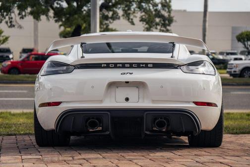 White 2023 Porsche 718 Cayman GT4
