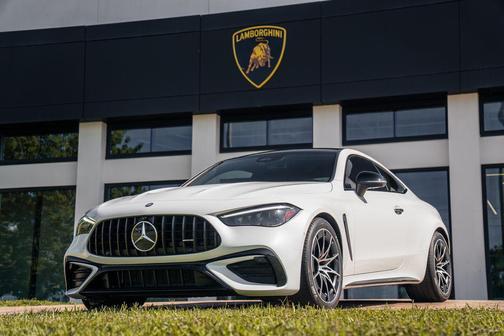 MANUFAKTUR Moonlight White Metallic 2025 Mercedes-Benz AMG CLE 53 Base