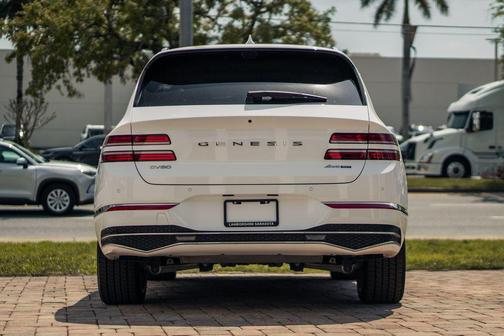 Alta White 2025 Genesis GV80 3.5T Prestige