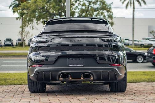 Black Metallic 2023 Porsche Cayenne Turbo GT