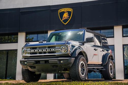 Antimatter Blue Metallic 2021 Ford Bronco Big Bend