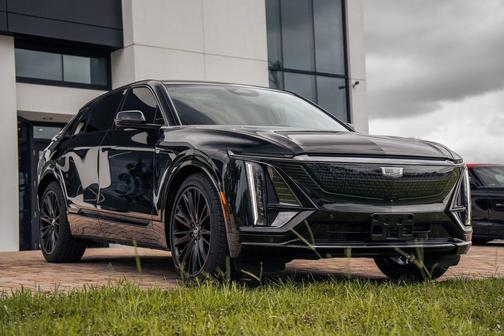 Stellar Black Metallic 2025 Cadillac LYRIQ Sport