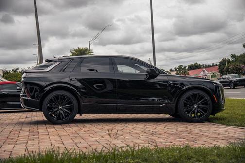 Stellar Black Metallic 2025 Cadillac LYRIQ Sport