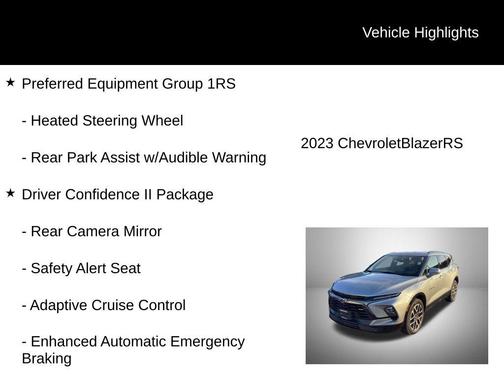 2023 Chevrolet Blazer RS